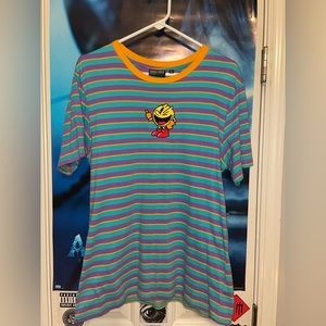 Pac-Man Striped T-Shirt